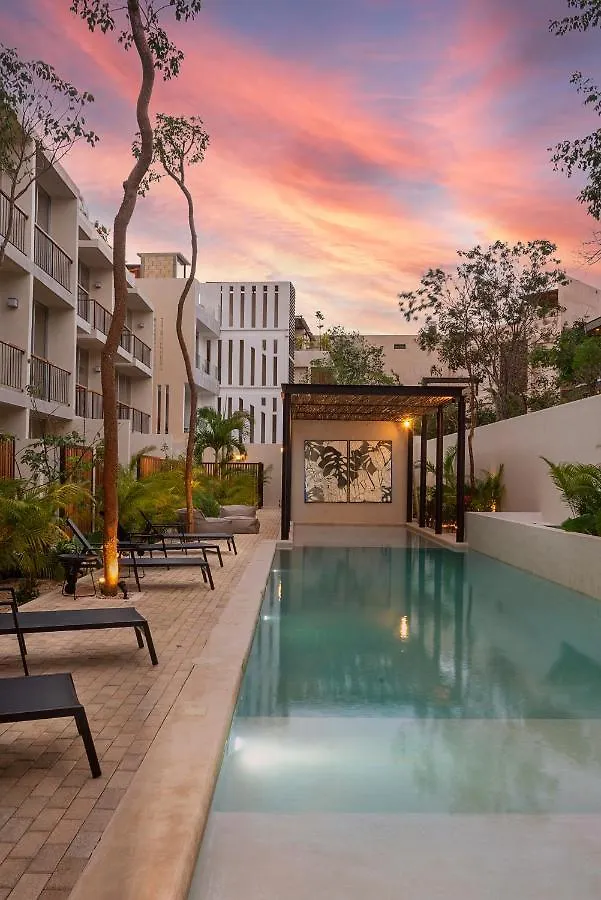 Private Pool And Rooftop For 3 Tulum